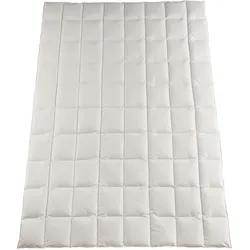 Daunenbettdecke HAEUSSLING "Daunenliebling", weiß, B:155cm L:220cm, Bezug: 100% Baumwolle. Füllung: 90% Daunen, 10% Federn, Bettdecken, erste Bettdecken-Serie mit "Bioabbaubar"-Auszeichnung