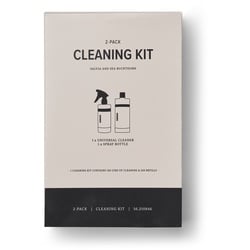 Humdakin - Cleaning Kit, Universalreinger 1000 ml & Sprühflasche zum Mischen 500 ml, salbei / sanddorn (2er-Set)