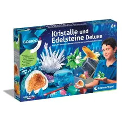 Clementoni - Galileo Kristalle und Edelsteine Deluxe