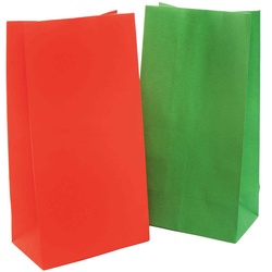 Weihnachtsfeier Taschen  (pro Set 12) Bastelbedarf zu Weihnachten