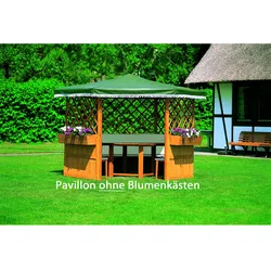 Promadino Pavillon "Marburg" mit Möbeln