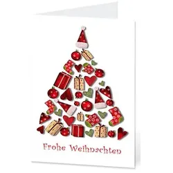 LUMA Weihnachtskarte Geschenke DIN B6
