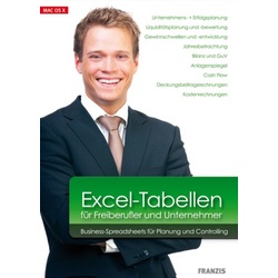 Excel-Tabellen f. Freiberufler u. Unternehmer (MAC) | Zustand: Neu & original versiegelt