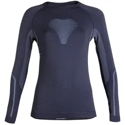 UYN Langarmshirt Visyon (nahtlos, maximale Bewegungsfreiheit) Unterwäsche charcoalgrau Damen