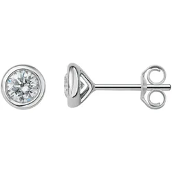 Paar Ohrhänger VIVANCE, silber, Ohrringe, Damen, Damen, 0.42 ct, Weißgold 585-Diamanten, Weißgold 585, Diamanten, Damen Gold Schmuck Zarge