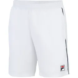 Fila Tennishose Short Leon (optimale Bewegungsfreiheit) kurz weiss Herren