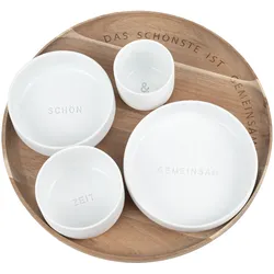 Schalen-Set GEMEINSAME ZEIT - D 30 cm