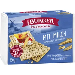 Burger Knäckebrot Burger Knäcke Milch 250g