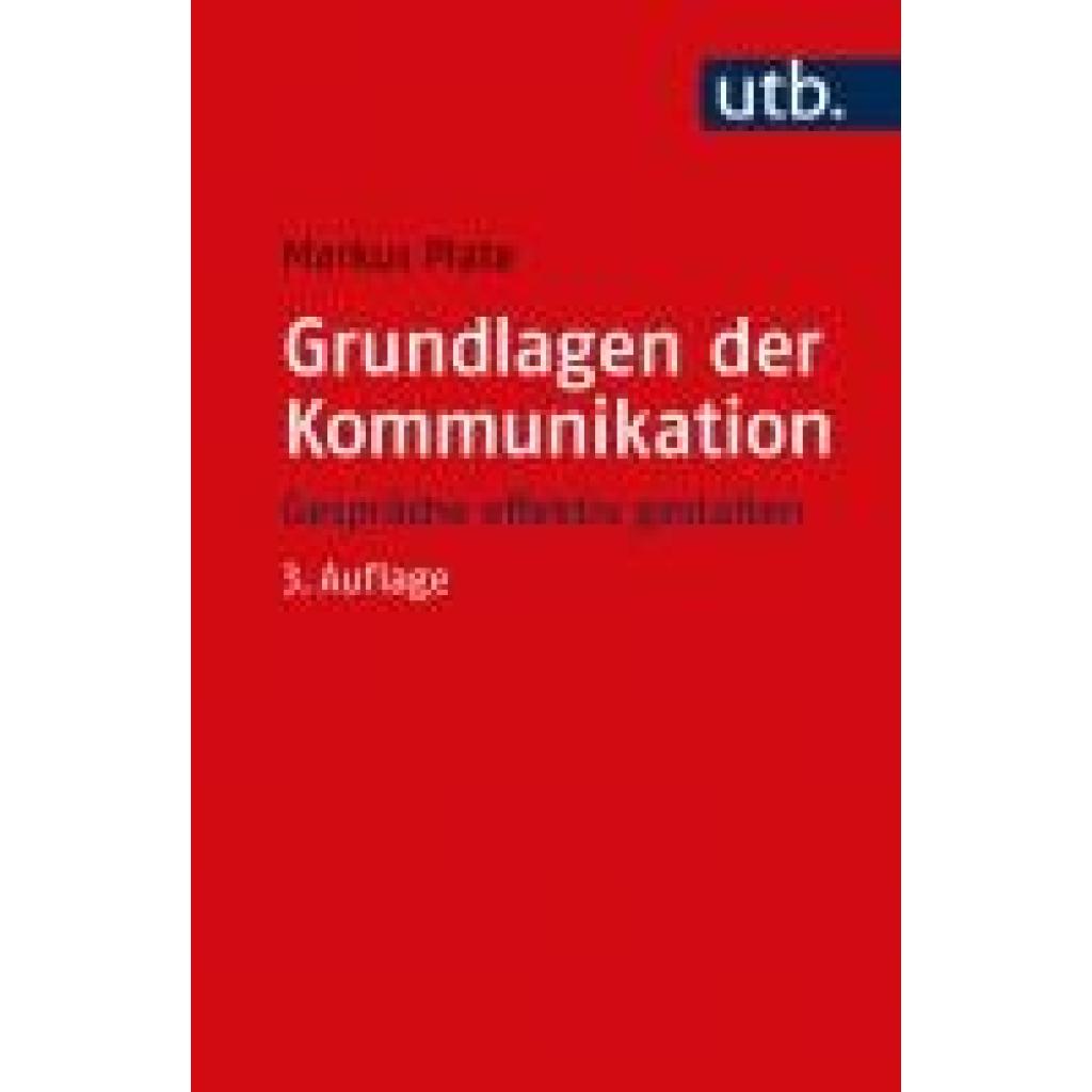 Grundlagen der Kommunikation (Plate, Markus)