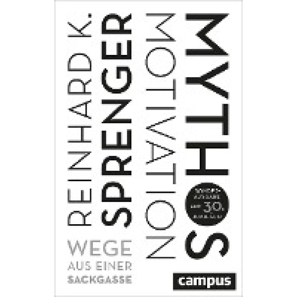 Mythos Motivation (Sprenger, Reinhard K.)