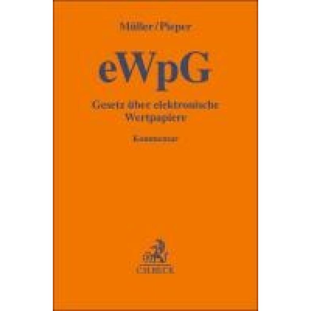 Gesetz über elektronische Wertpapiere (eWpG)