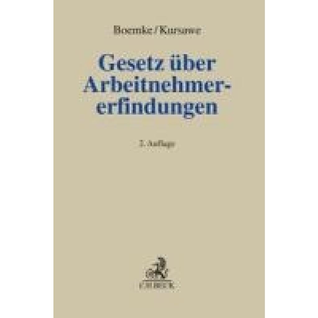 Gesetz über Arbeitnehmererfindungen