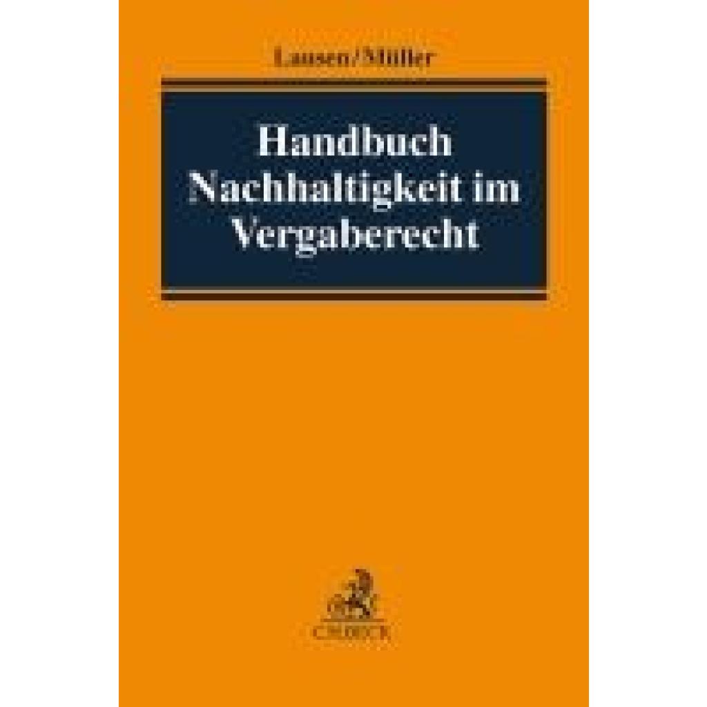 Handbuch Nachhaltigkeit im Vergaberecht